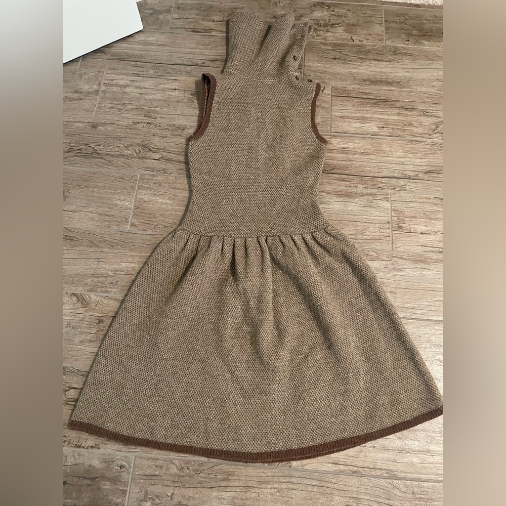 This is a Rugby RL 100% wool sweater dress.  Worn once :)